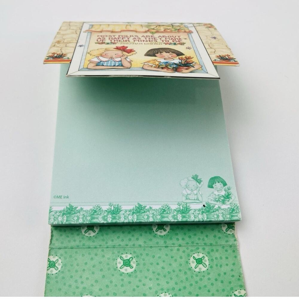 Mary Engelbreit Stationery Lot Journal Note Cards Memo Pad Whatever Like Happy - Picture 7 of 16